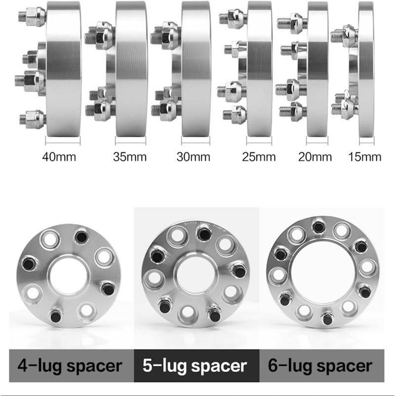 Wivplex 2PCS Wheel Spacer Adapter 30mm - Image 2