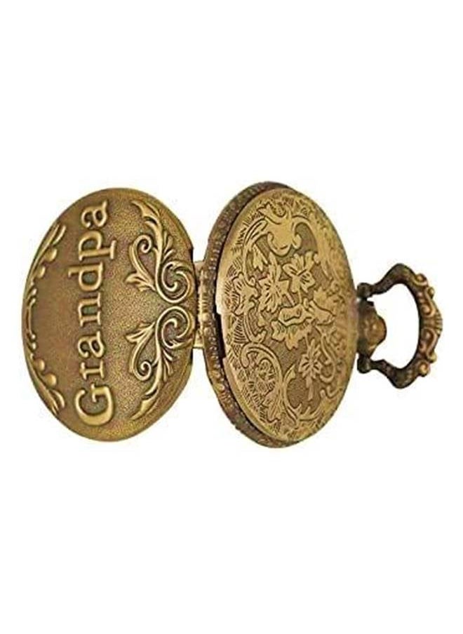 YASH - Yash Grandpa Design Quartz Pocket Watch - Image 1