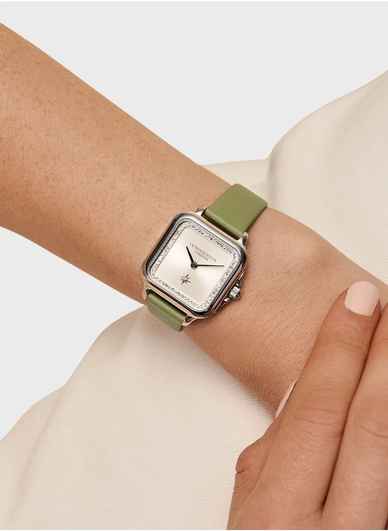 OLIVIA BURTON Silicone Strap Analog Watch