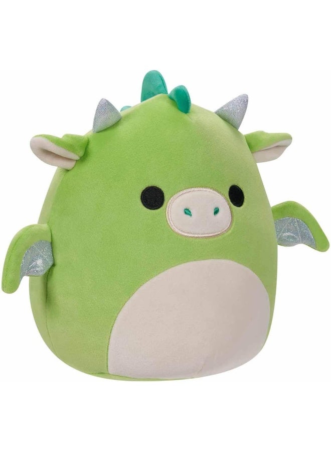 Squishmallows Desmund Green Dragon Little Plush Toy, 7.5-Inch Size - Image 5