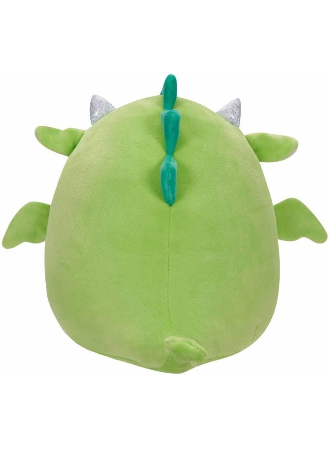 Squishmallows Desmund Green Dragon Little Plush Toy, 7.5-Inch Size - Image 4