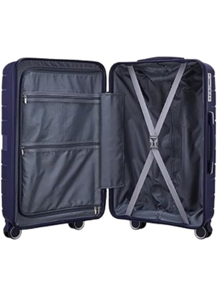 3-Piece Travel Luggage Set with Built-in Number Lock, Durable Hard Shell Suitcases for Short and Long Trips, Lightweight and Spacious Design - Image 2