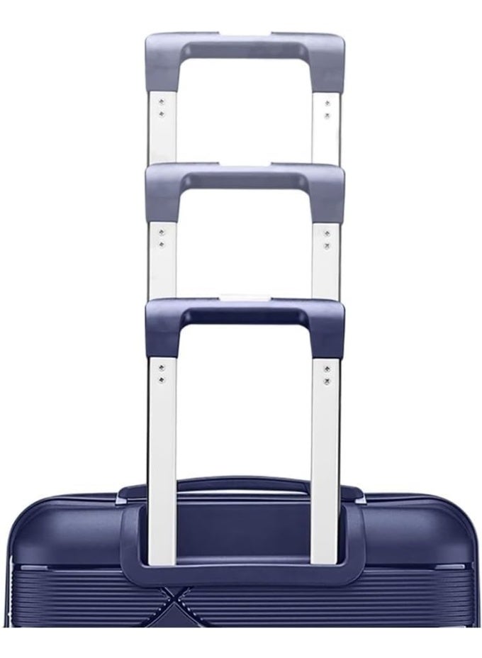 3-Piece Travel Luggage Set with Built-in Number Lock, Durable Hard Shell Suitcases for Short and Long Trips, Lightweight and Spacious Design - Image 3