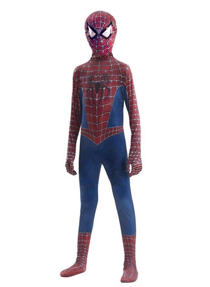 Loquat Halloween Cosplay Costume Bodysuit Spiderman 3D Style Zentai Suits Stretch Jumpsuits For Kids and Adults - Image 1