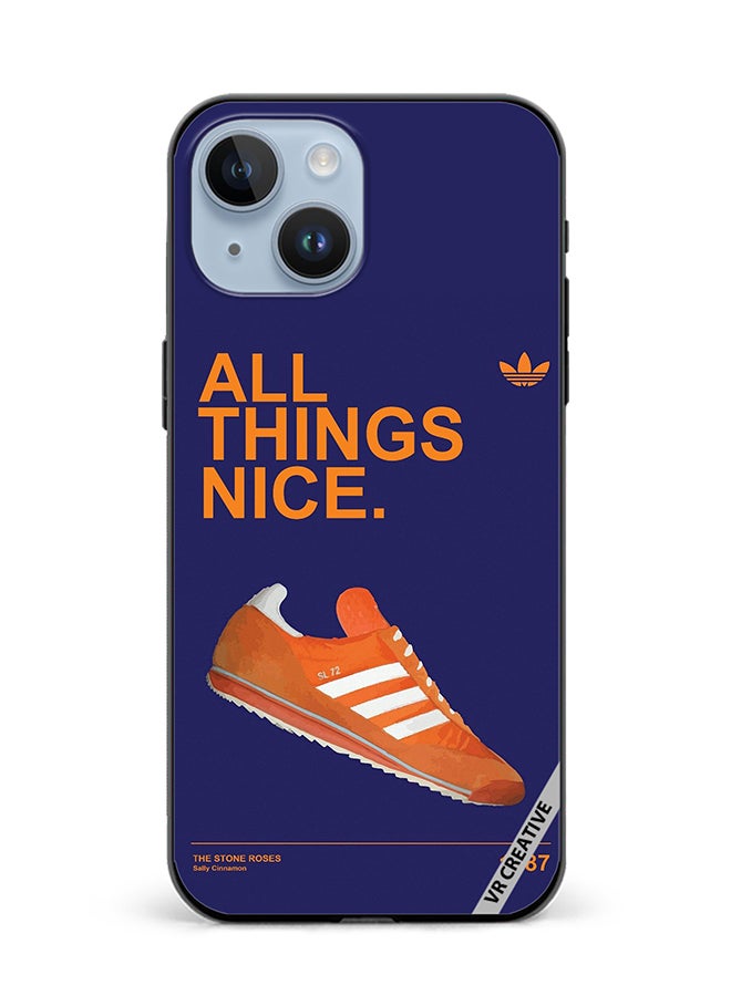 VR CREATIVE Protective Case Cover For Apple iPhone 15 All Things Adidas Design Multicolour - Image 1