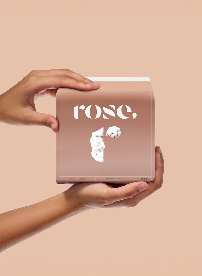 Rose set - Organic menstrual pads - Image 3