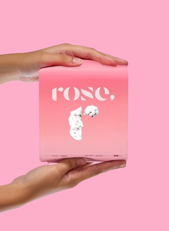 Rose set - Organic menstrual pads - Image 4
