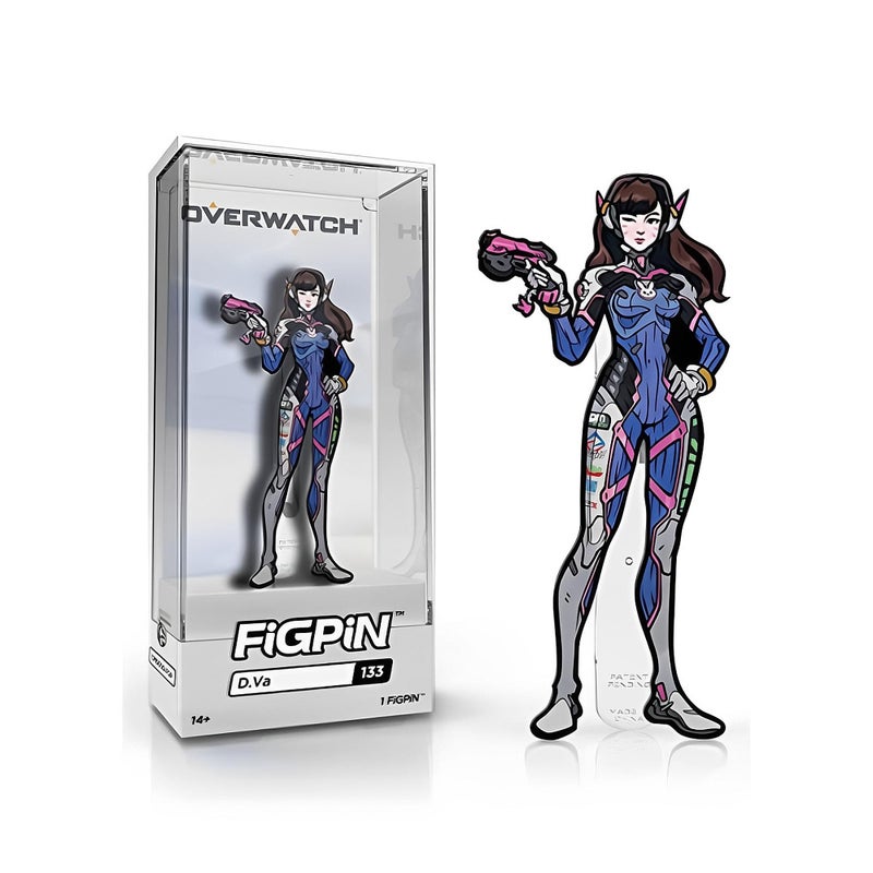FiGPiN Overwatch DVa Collectible Pin with Premium Display Case - Image 2