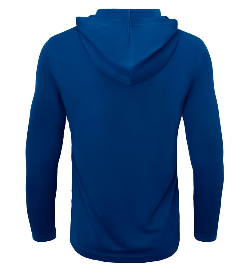 Facitisu Men Long Sleeve Tee Shirts with Hooded 5 Pack Athletic Pullover Dry Fit Sweatshirts Gym Hoodies XL - Image 2