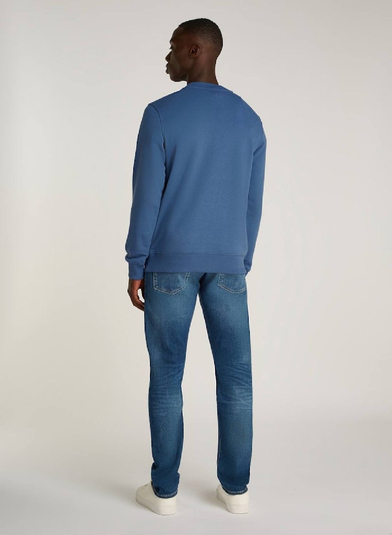 Calvin Klein Jeans Terry Badge Logo Sweatshirt - Image 3