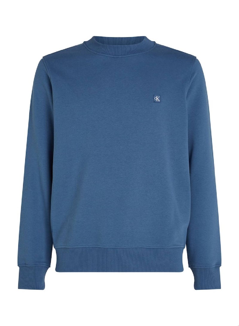 Calvin Klein Jeans Terry Badge Logo Sweatshirt - Image 2