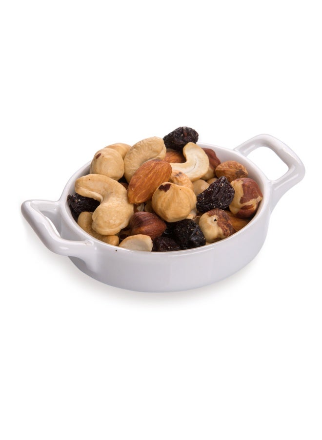 Restaurantware 4.1 Inch Dipping Bowls, 10 Built-In Handles Sauce Bowls - Round, Dishwasher-safe, White Porcelain Tasting Bowls, For Appetizers. Desserts. Or Condiments  - Image 2