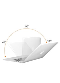 Generic Older Version Case Smooth Hard Shell Slim Protective Case Compatible with MacBook Pro 13 Inch 2015-2012 Release Model A1502 A1425 w/Retina Display Rubberized Bottom Cover (Cystal Clear)  - Image 4