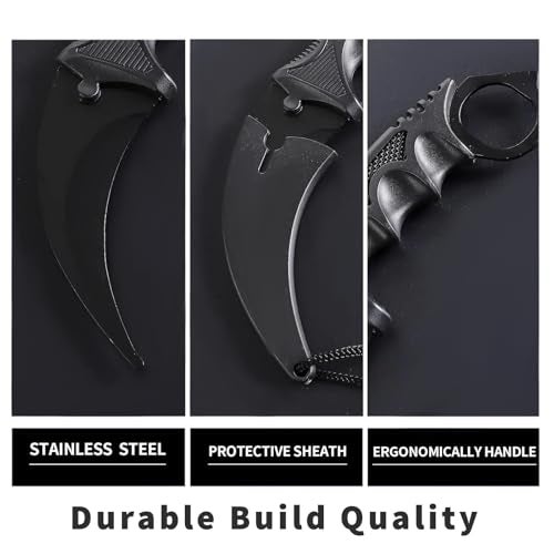 PANCA PANAC Utility Knife Stainless Steel for Kitchen & Daily Use | Sharp Blade with Protective Sheath | Compact Cutting Tool for Fruits, Vegetables, Camping & Home Tasks - Image 2