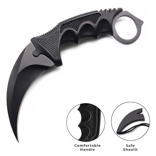 PANCA PANAC Utility Knife Stainless Steel for Kitchen & Daily Use | Sharp Blade with Protective Sheath | Compact Cutting Tool for Fruits, Vegetables, Camping & Home Tasks - Image 4