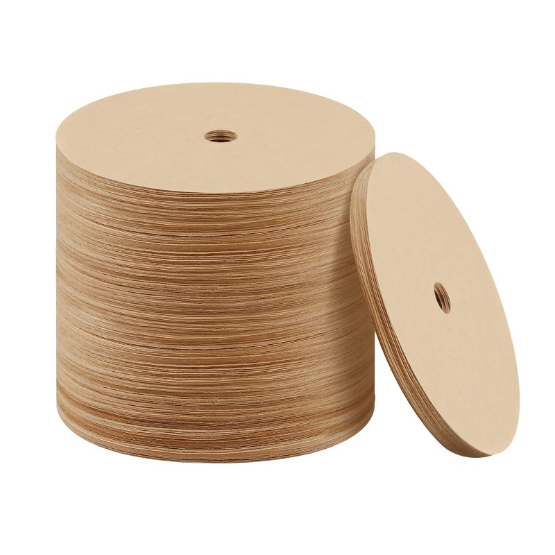 300 Count Percolator Coffee Filters 375 Inch Natural Unbleached Disposable Coffee Filter Disc Coffee Filters for Percolators Camping Coffee Pot Home Office Use