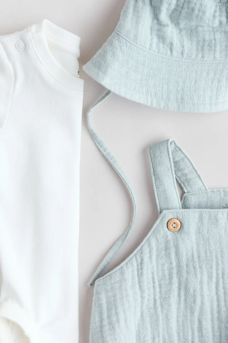 H&M 3-piece cotton set