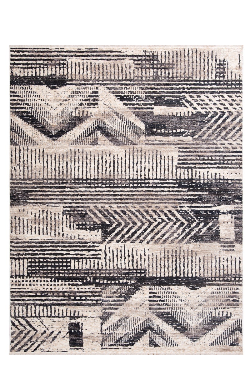 لوفت سجادة كريسنت، سجادة غرفة معيشة عصرية، سجادات أرضية ناعمة، وسائد سجاد، سجادة أريكة مانعة للانزلاق، سجادة غرفة معيشة قابلة للغسل، مقاس 230X310CMS، متعدد الألوان -1601/RD9-D - Image 3