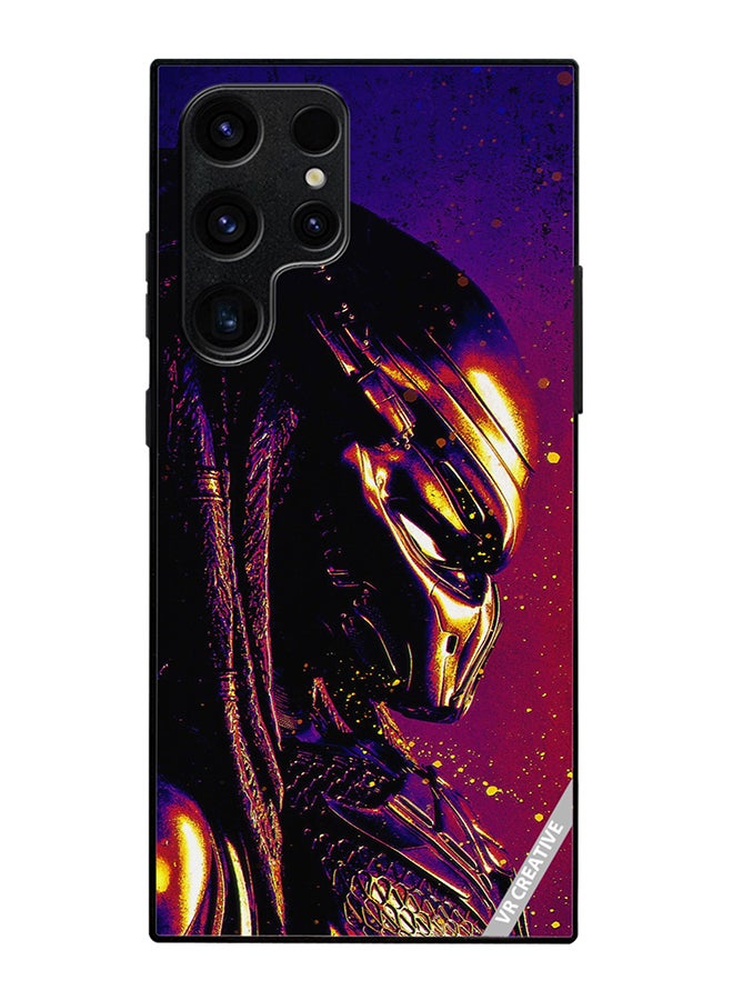 Protective Case Cover For Samsung Galaxy S25 Ultra Predator Design Multicolour