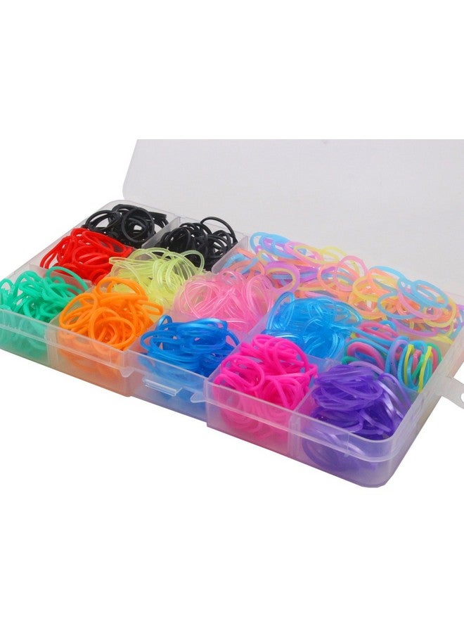 YOY 3/4" Pet Dog Stretchy Rubber Bands, 600/Box  Puppy Elastics Ties Pony Tail Holders Hair Accessories For Doggy Grooming Top Knots Ponytails Braids And Dreadlocks - Image 2