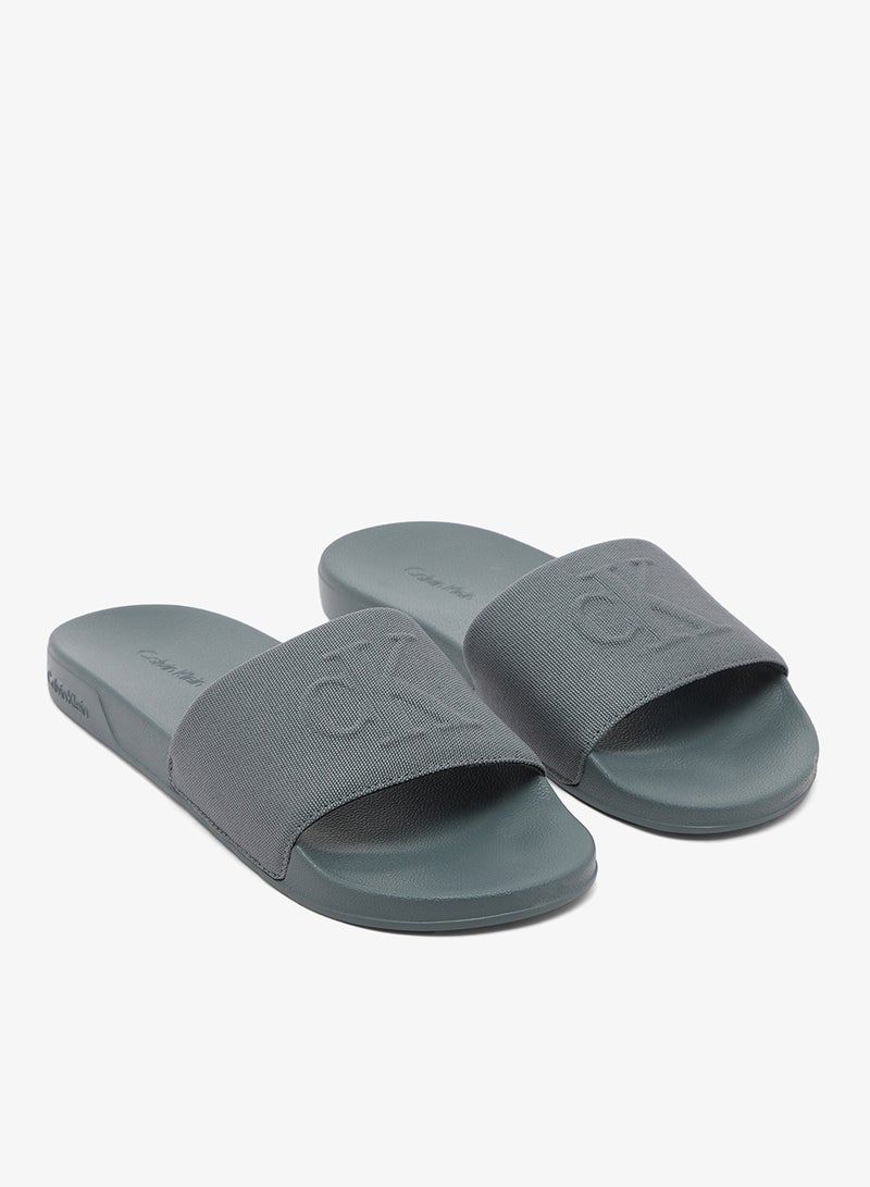 CALVIN KLEIN Nemo - Canvas Contoured Logo Sliders - Image 1