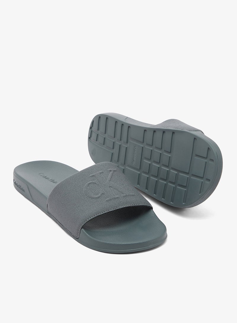 CALVIN KLEIN Nemo - Canvas Contoured Logo Sliders - Image 4