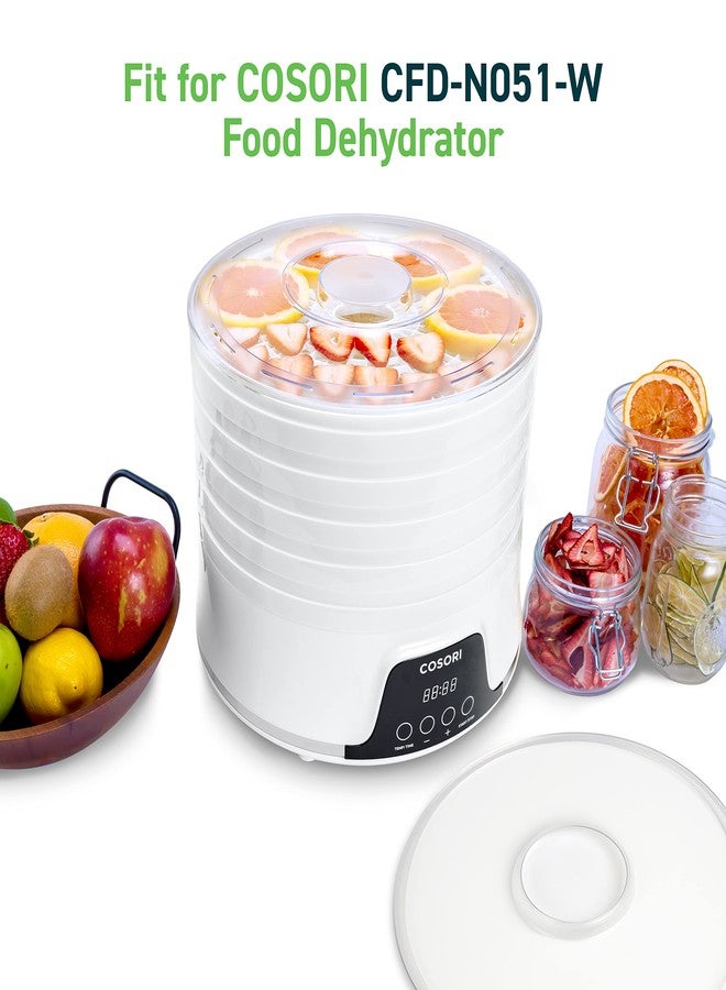 كوسوري ملحقات مجفف الطعام من كوسوري، لفائف جلد الفاكهة لـ 5 صواني CFD-N051-W فقط، خالية من مادة BPA، CFD-FR051-WUS، عبوة من قطعتين - Image 2