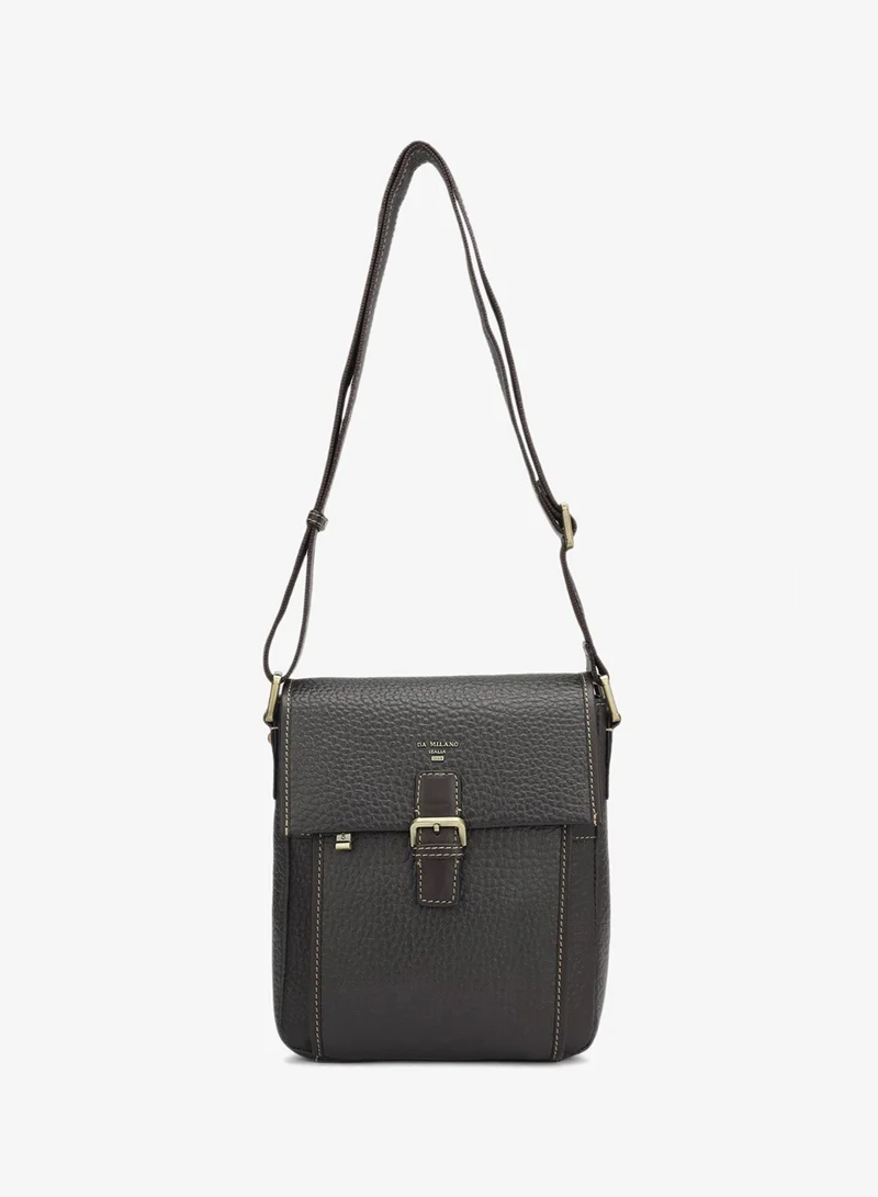 Bub Leather Men Sling - Brown