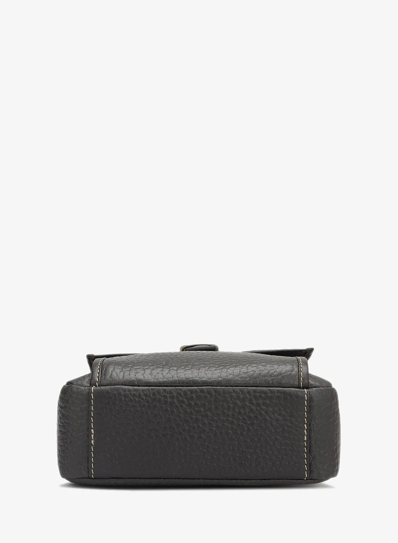 Da Milano  Bub Leather Men Sling - Brown for Men | Best Price UAE