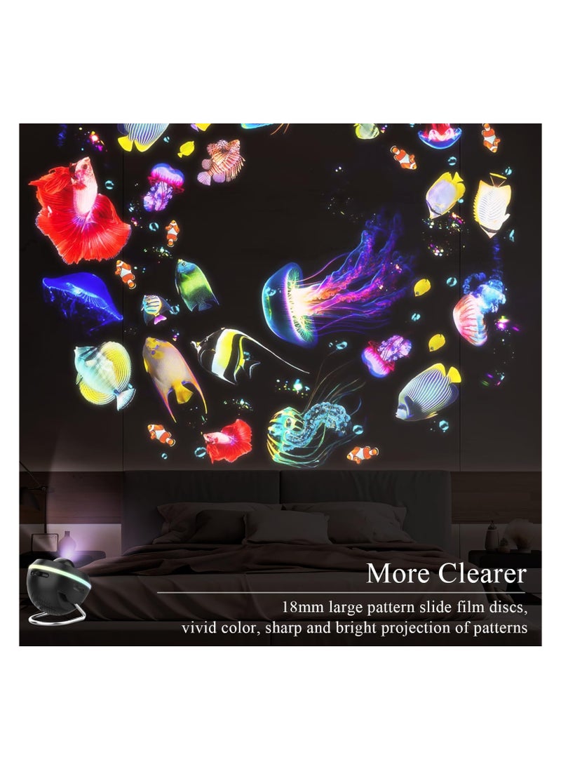 Generic - Meteor and Galaxy Projector with 12 built in Film Disc 5th Generation - Image 1