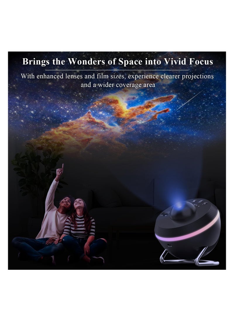 Generic - Meteor and Galaxy Projector with 12 built in Film Disc 5th Generation - Image 1