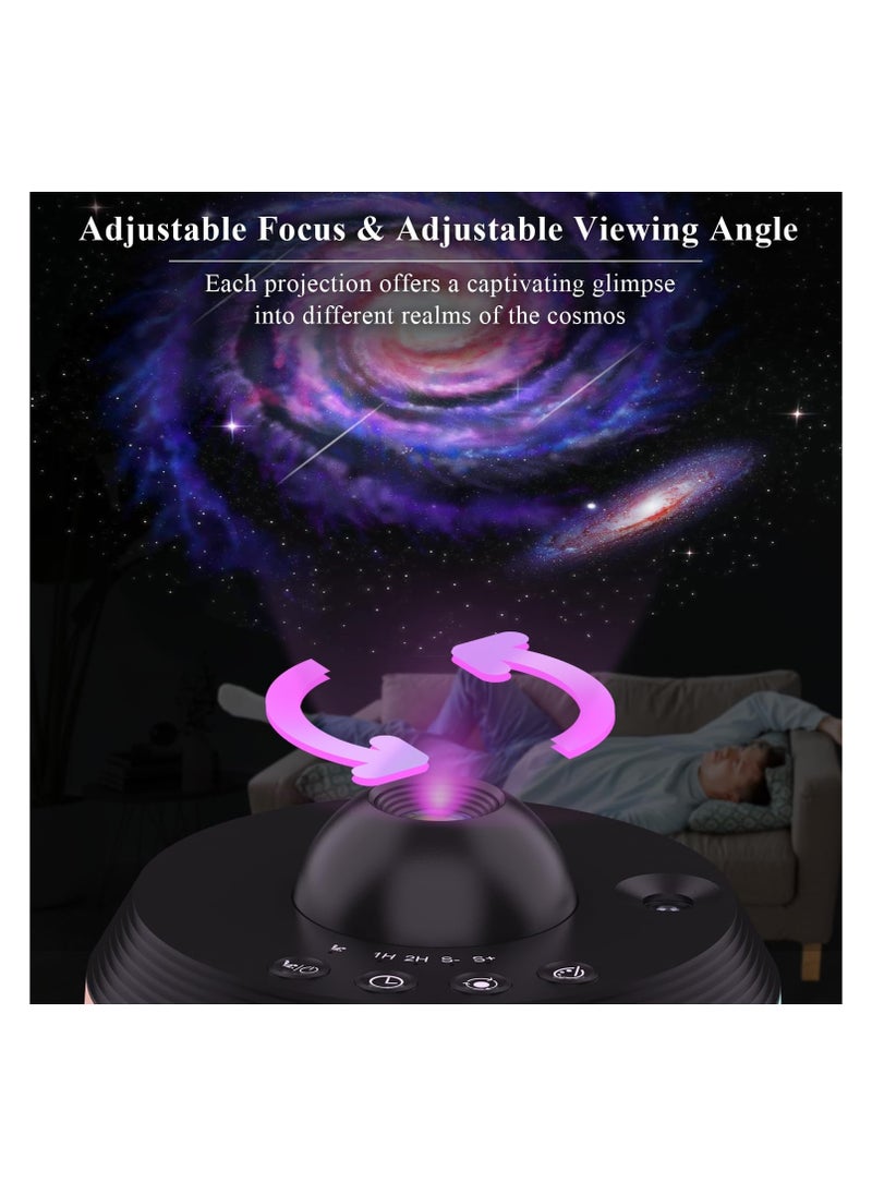 Generic - Meteor and Galaxy Projector with 12 built in Film Disc 5th Generation - Image 1