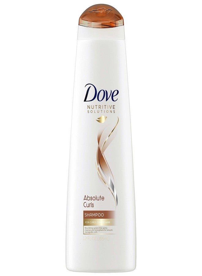 Dove Absolute Curls Shampoo, 12 Ounce - Image 1