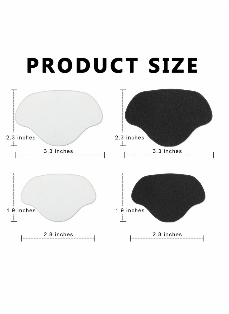 SYOSI - Shoe Heel Repair Patch Kit,  Shoe Sneaker Hole Repair Patch Self-Adhesive Shoe Heel Wear Hole Prevention Patch Insert for Most Types of Shoes and Seats, Large and Small (8 Pairs) - Image 1
