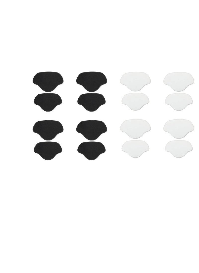 SYOSI - Shoe Heel Repair Patch Kit,  Shoe Sneaker Hole Repair Patch Self-Adhesive Shoe Heel Wear Hole Prevention Patch Insert for Most Types of Shoes and Seats, Large and Small (8 Pairs) - Image 1