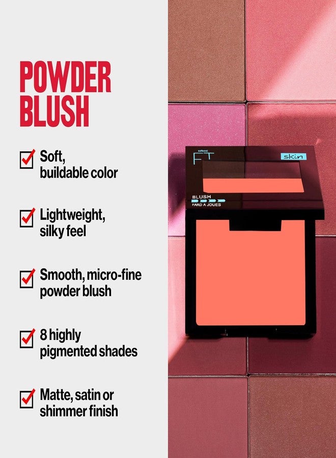 Adbeni Imported Color & Strokes Long-Lasting Face Blusher | Matte Powder Blush for Cheeks | Natural & Buildable Pigment, Lightweight & Blendable | Smooth Finish for All Skin Tones- Shade-02 - Image 3