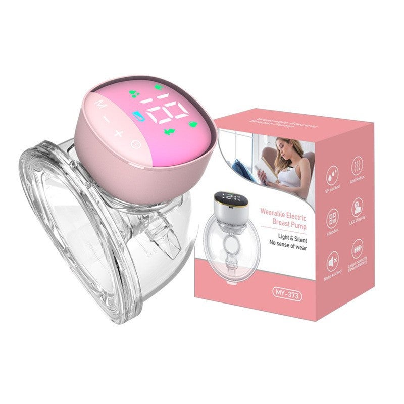 Wearable Breast Pump Bilateral Painless Electric Automatic Integrated Breast Pump Hands-Free Portable - Image 1