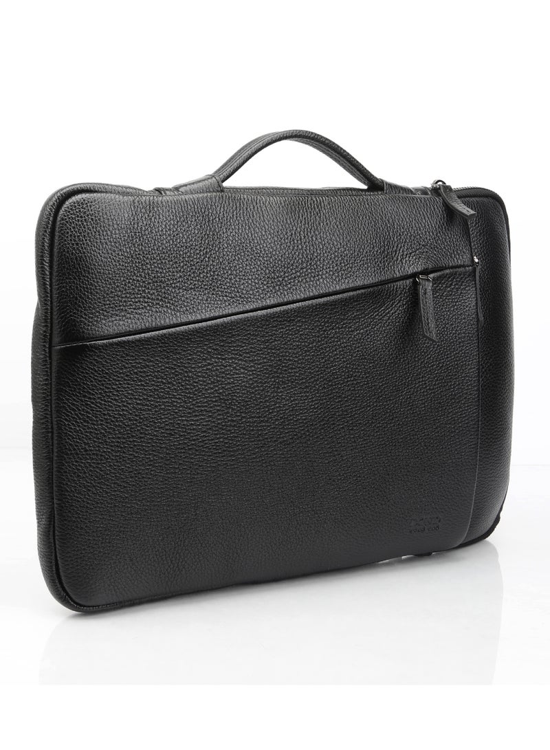 Bond Leather Laptop Bag Black - 1223 / 1418 - Image 1