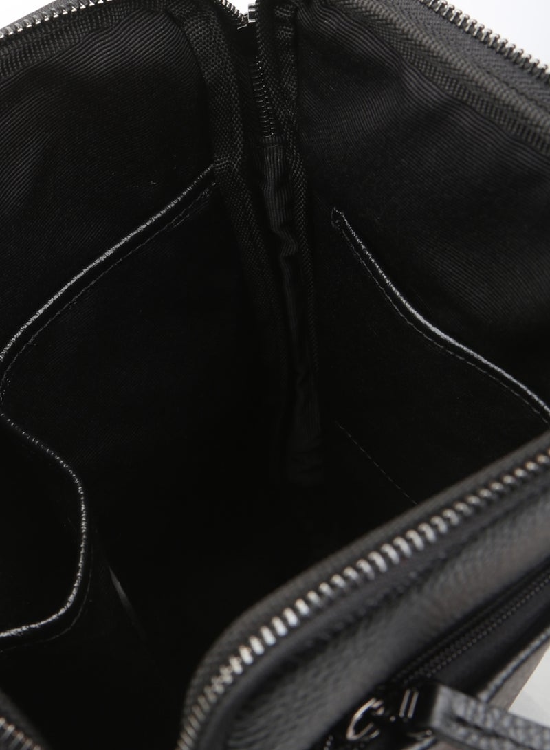 Bond Leather Laptop Bag Black - 1223 / 1418 - Image 4