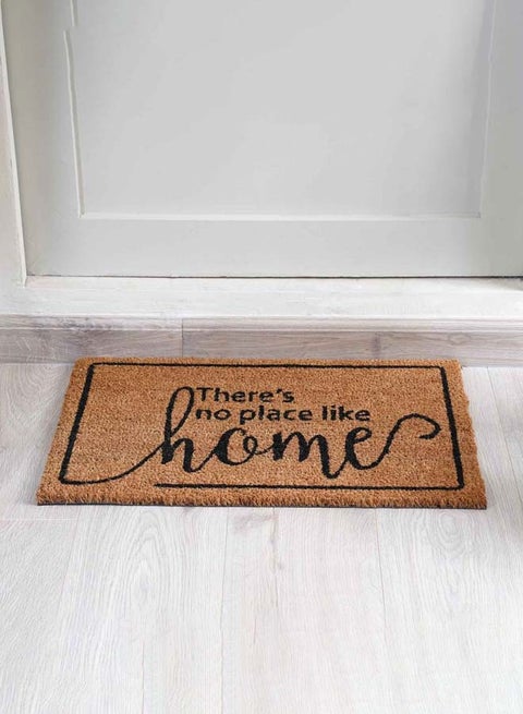 Kade Door Mat | Natural/Black Scheme | Anti Skid | 40X60Cm