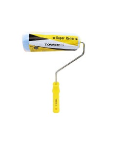 Tower TOWER 3 Pieces Paint Tools Set - 2" Paint Brush, 9" Roller, 9" Roller Refill, Painting Supplies Set, House Painting, Tools, Roller and Paint Brushes  - Image 2