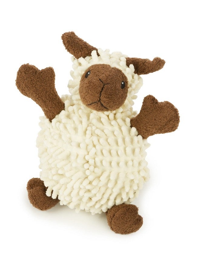جو دوج لعبة الكلب القطيفة goDog Fuzzy Wuzzy Lamb Squeaky، بتقنية حماية المضغ - متنوعة، صغيرة - Image 2