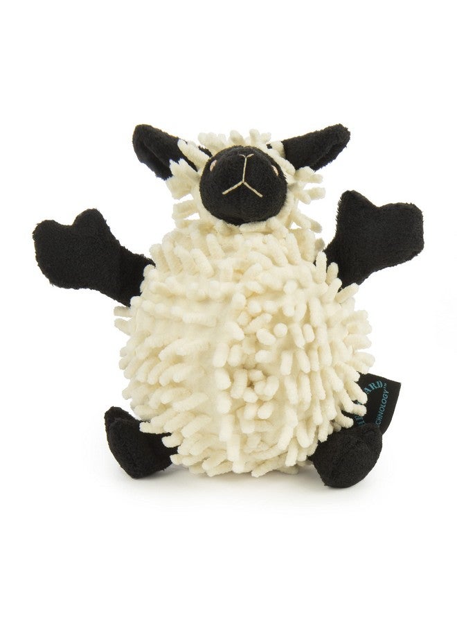 جو دوج لعبة الكلب القطيفة goDog Fuzzy Wuzzy Lamb Squeaky، بتقنية حماية المضغ - متنوعة، صغيرة - Image 1