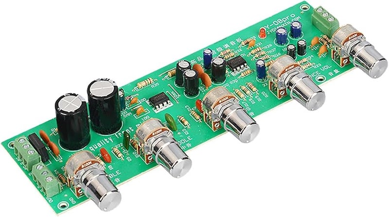 Misppro DIY Tone Control Preamp Amplifier Board 19 5x6cm HiFi Audio For Home Stereo System - Image 1