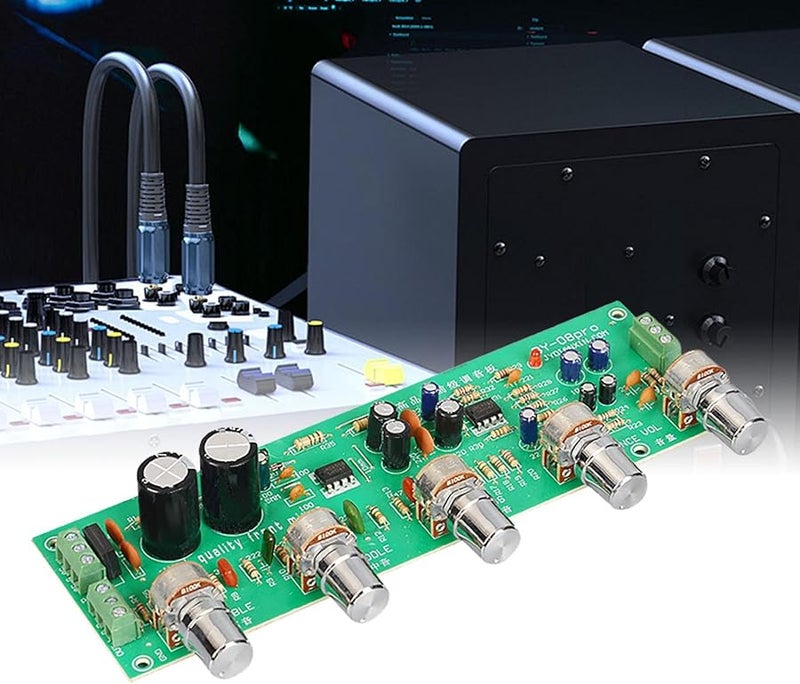 Misppro DIY Tone Control Preamp Amplifier Board 19 5x6cm HiFi Audio For Home Stereo System - Image 5