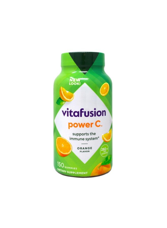 Vitafusion Power C Adult Vitamins Gummy, Immune Support, Natural Orange 150 ea (Pack of 2) - Image 2