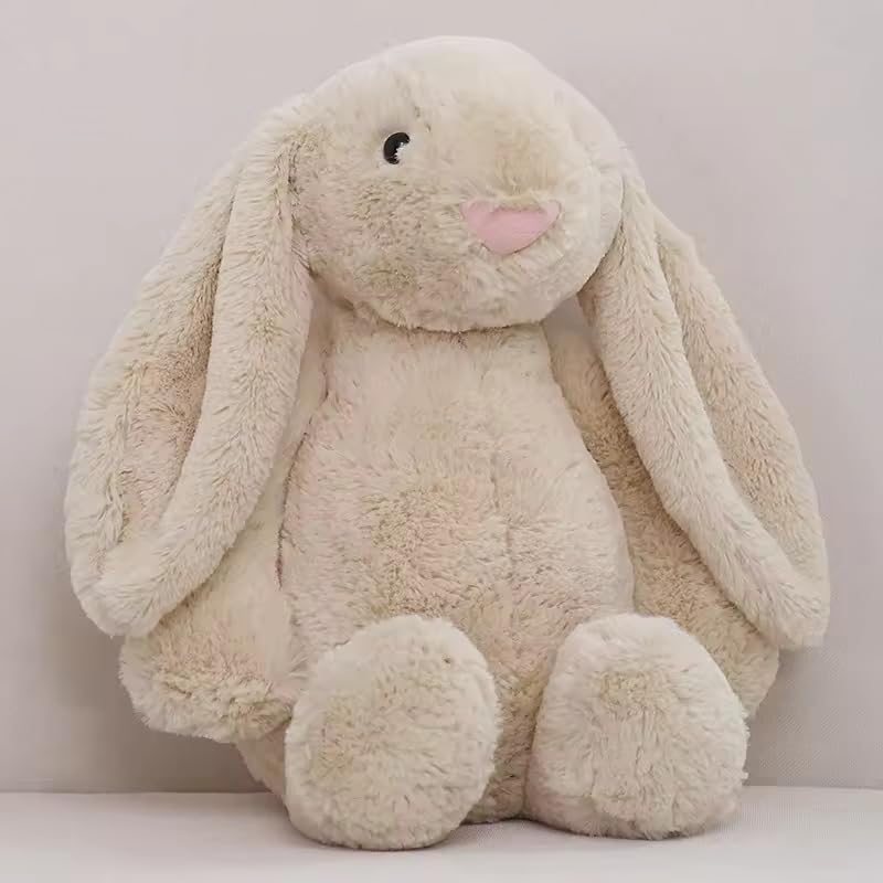 RVA Cute Funky Plushie Brown Bunny Soft Toy for Girls/Kids | Huggable Rabbit with Long Ears | Soft Stuffed Plush Animal Stuffed Toy for Girl Boy (35 cm) - Image 2