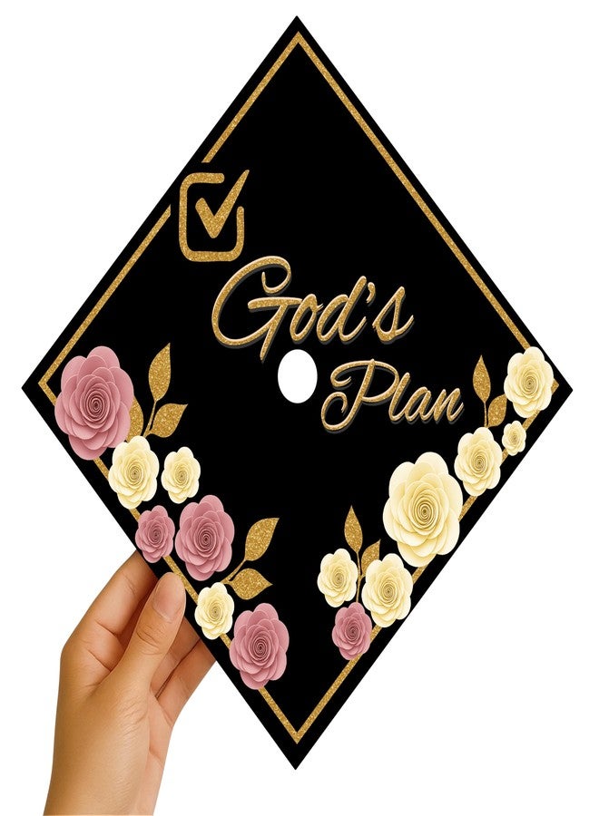 ADVANSYNC God's Plan 2 Graduation Cap Topper - Image 4