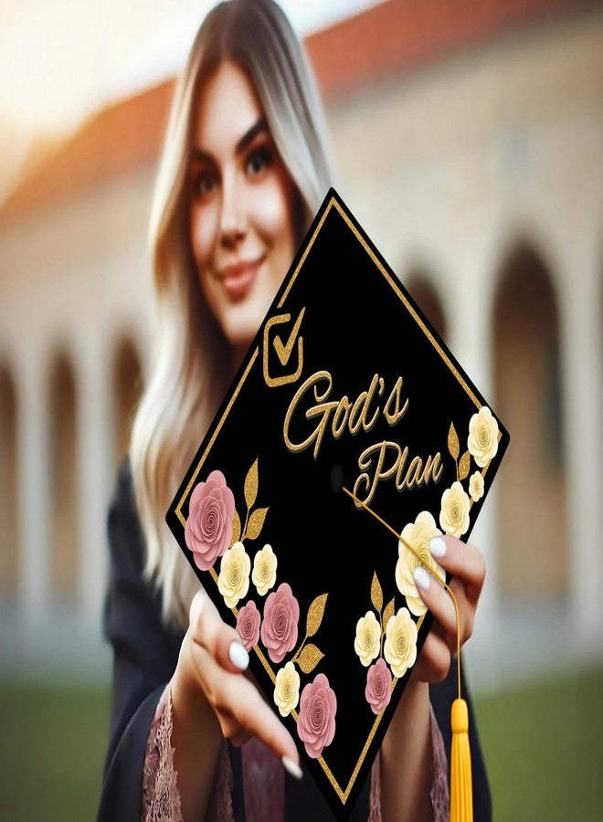ADVANSYNC God's Plan 2 Graduation Cap Topper - Image 3