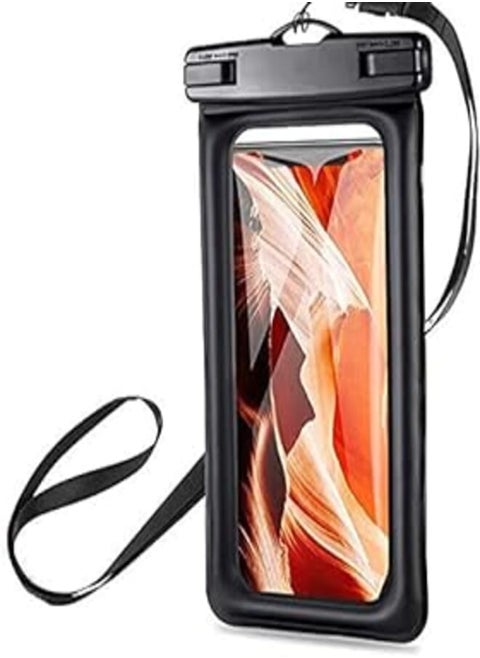 Waterproof Phone Pouch, Universal Waterproof Case,Floating Cellphone Dry Bag compatible with iPhone Xs Max, X, Max, 8 Plus, 7 Plus, 6s Plus, Samsung Galaxy s7, s8, s9, Note 7 up to 7.0 inch color may vary